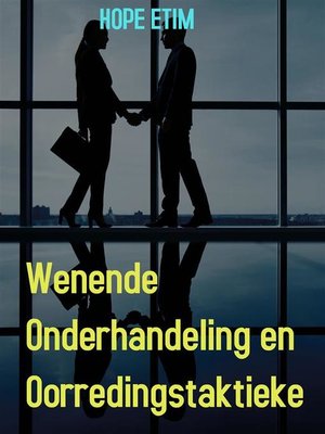 cover image of Wenende Onderhandeling en Oorredingstaktieke